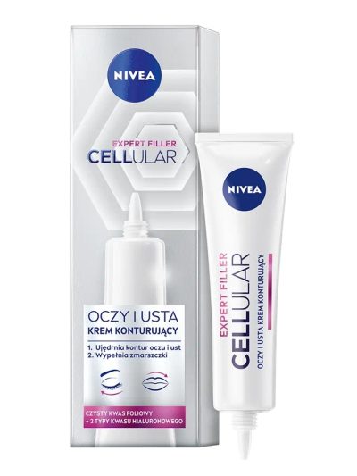 Nivea Cellular Expert Filler Oczy i Usta krem konturujący 15ml