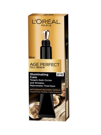 L'Oreal Paris Age Perfect Cell Renew rozświetlający krem przeciwzmarszczkowy pod oczy 15ml