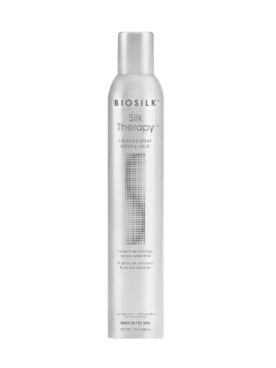 BioSilk Silk Therapy Finishing elastyczny lakier do włosów Natural Hold 284g