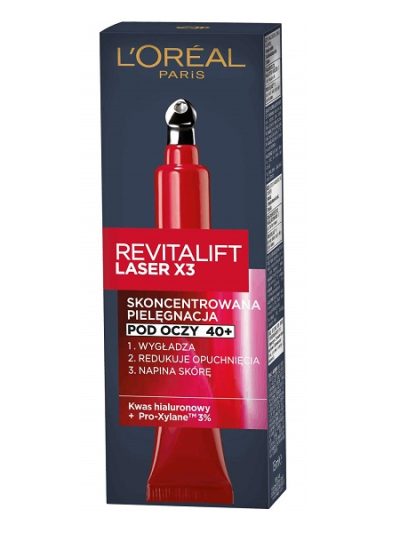 L'Oreal Paris Revitalift Laser X3 skoncentrowana pielęgnacja anti-age pod oczy 15ml