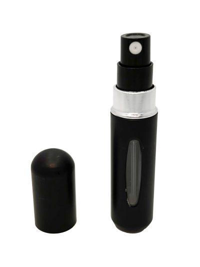 Podróżny atomizer na perfumy 5 ml czarny