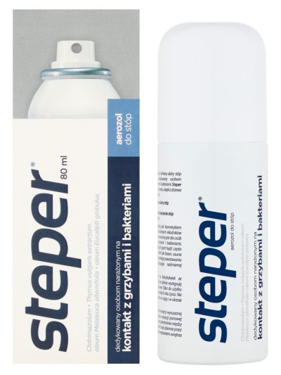 Steper Aerozol do stóp przeciwgrzybiczny 80ml