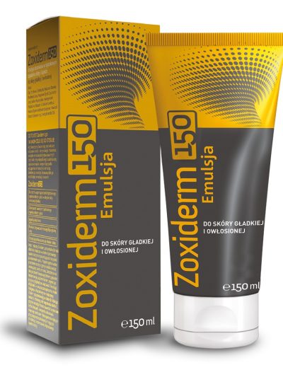 Zoxiderm Emulsja przeciwłupieżowa do skóry gładkiej i owłosionej 150ml