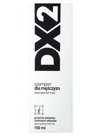 DX2 Szampon dla mężczyzn przeciw siwieniu ciemnych włosów 150ml