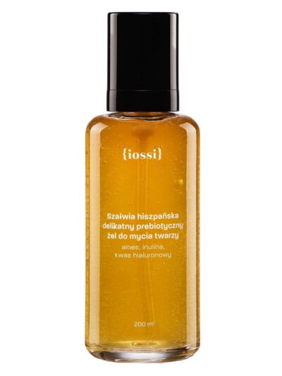 Iossi Szałwia Hiszpańska delikatny prebiotyczny żel do mycia twarzy 200ml