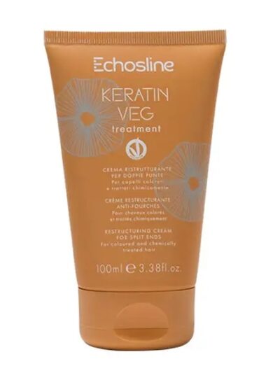 ECHOSLINE Keratin Veg krem do rozdwojonych końcówek 100ml