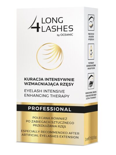 Long4Lashes Professional kuracja intensywnie wzmacniająca rzęsy 3ml
