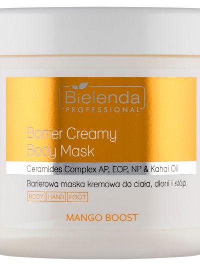 Bielenda Professional Mango Boost barierowa maska kremowa do ciała dłoni i stóp 600g