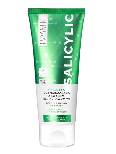 VIANEK Hero maseczka oczyszczająca z kwasem salicylowym 75ml