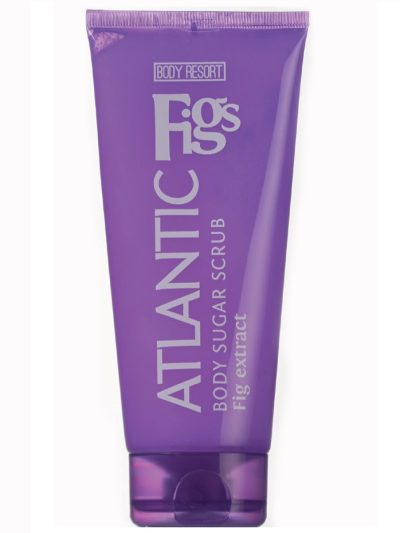 Body Resort Purple cukrowy peeling do ciała z ekstraktem z fig 250g