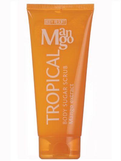 Body Resort Orange cukrowy peeling do ciała z ekstraktem z mango 250g