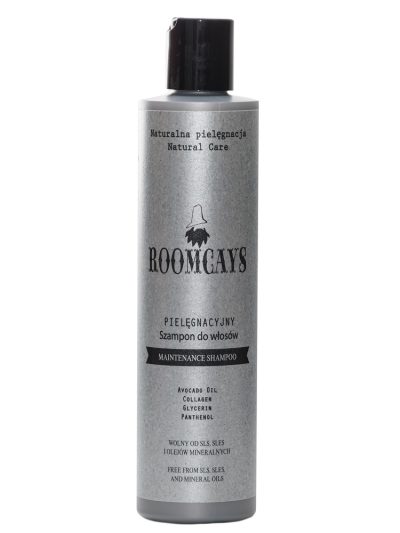 ROOMCAYS Pielęgnacyjny szampon dla mężczyzn bez SLS 250ml