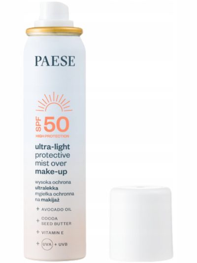 Paese Ultralekka mgiełka ochronna na makijaż SPF50 75ml