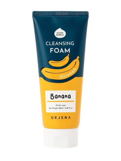 Orjena Cleansing Foam Banana oczyszczająca pianka do mycia twarzy 180ml