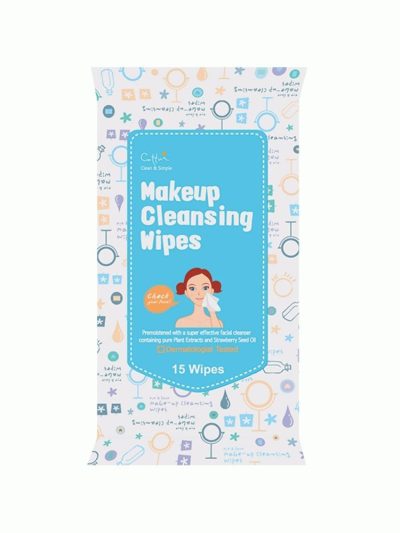 Cettua Makeup Cleansing Wipes chusteczki do demakijażu 15szt