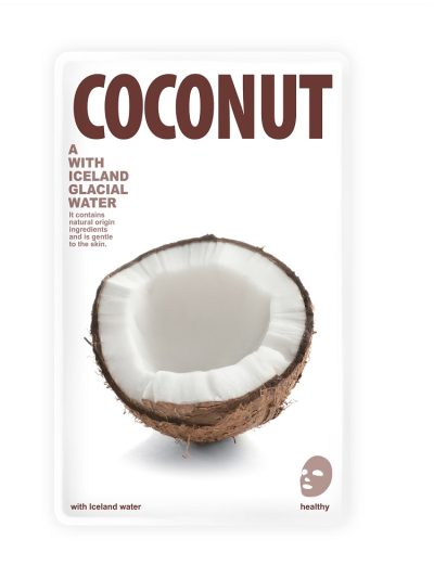 Blue Dot Mask A With Iceland Glacial Water rozświetlająca maseczka w płacie Coconut 20g