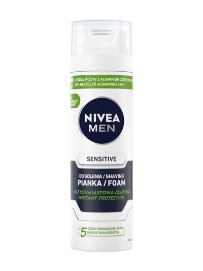 Nivea Men Sensitive łagodząca pianka do golenia 200ml