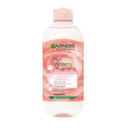 Garnier Skin Naturals płyn micelarny z wodą różaną 400ml