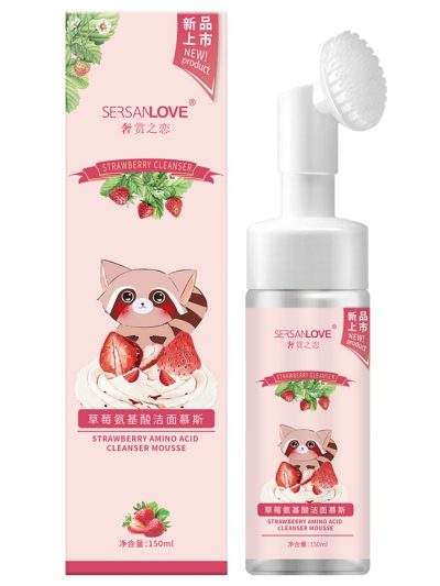 SersanLove Pianka do mycia twarzy z ekstraktem z truskawek 150ml