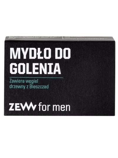 Zew For Men Mydło do golenia z węglem drzewnym z Bieszczad 85ml