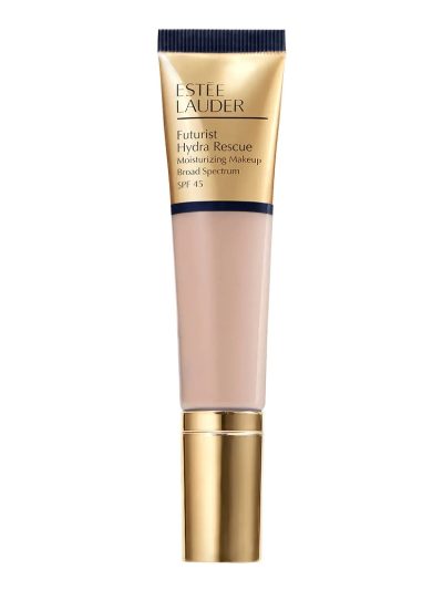 Estée Lauder Futurist Hydra Rescue Moisturizing Makeup SPF45 długotrwały kryjący rozświetlający podkład do twarzy 3C2 Pebble 35ml