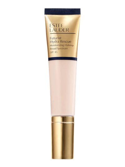 Estée Lauder Futurist Hydra Rescue Moisturizing Makeup SPF45 długotrwały kryjący rozświetlający podkład do twarzy 1N0 Porcelain 35ml