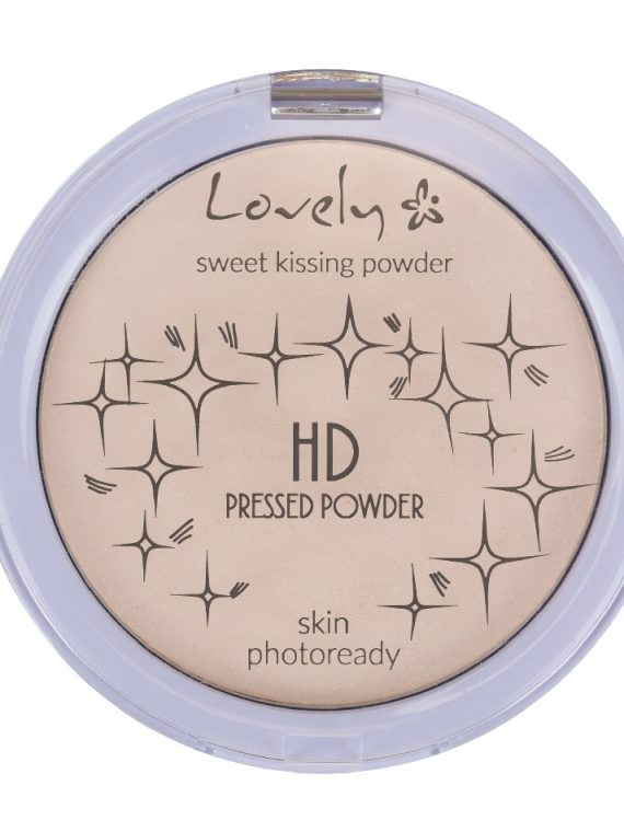 Lovely HD Pressed Powder transparentny matujący puder do twarzy z olejem jojoba 10g