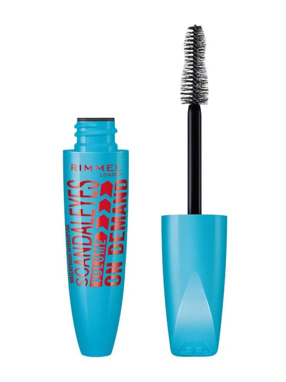 Rimmel ScandalEyes Volume On Demand Waterproof Mascara wodoodporny tusz do rzęs zwiększający objętość Black 12ml