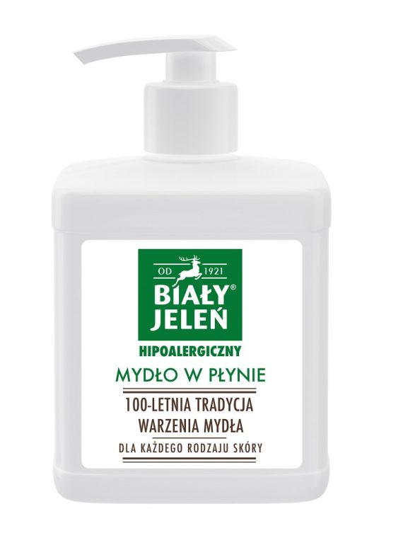 Biały Jeleń Hipoalergiczne mydło w płynie naturalne 500ml